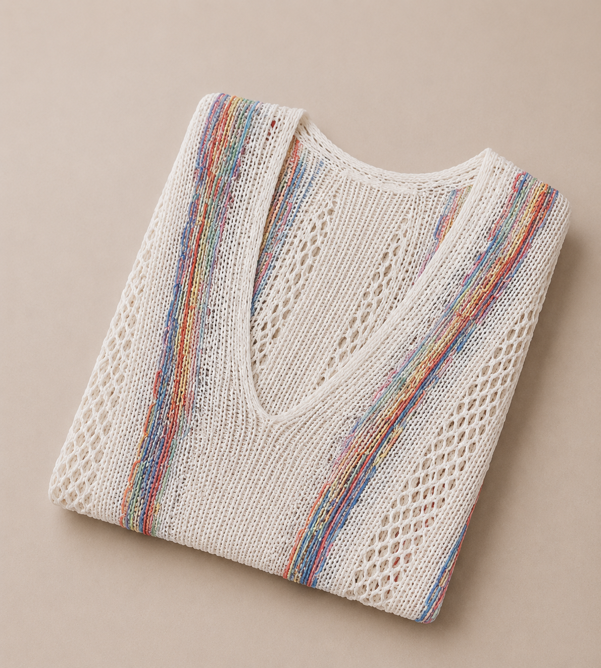 Cardigan Femme Bohème Ajouré à Pompons – Châle de Plage Léger d'Été