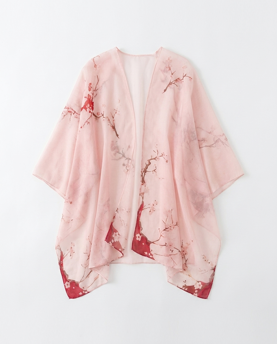Poncho Femme Été Anti-UV Pare-Soleil – Cape Légère Plage & Jardin