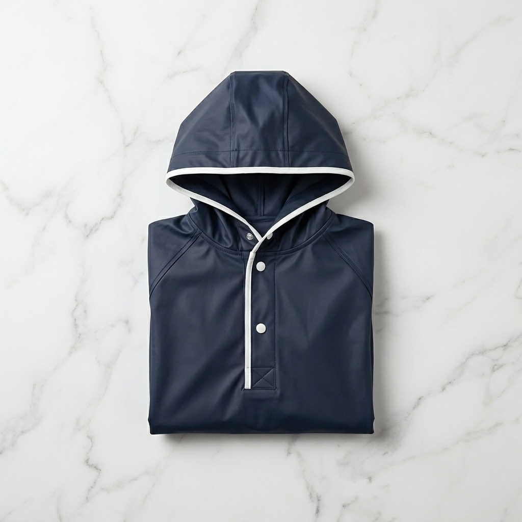 Poncho Imperméable Enfant à Capuche – Respirant Coupe-Vent École & Plein Air