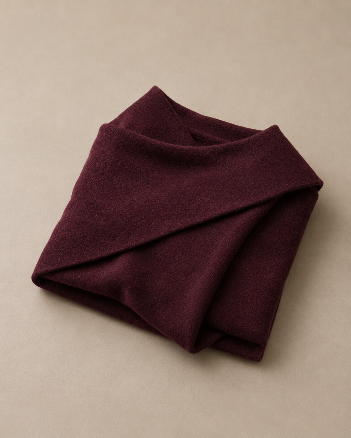 Poncho Cape Femme Tricoté à Col Écharpe – Pull Cape Chaud Casual Hiver
