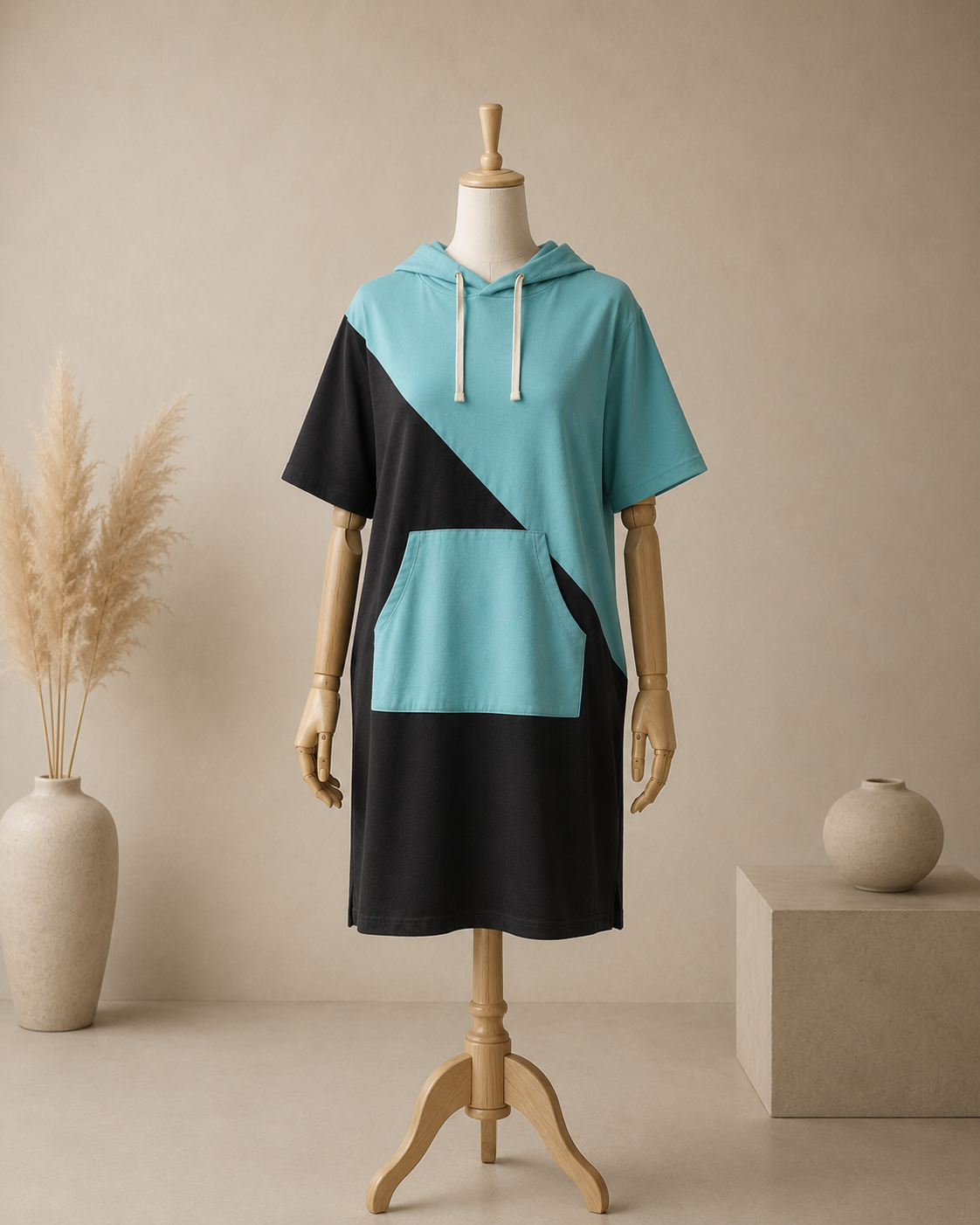Poncho Peignoir Surf à Capuche Microfibre – Séchage Rapide Chaud, Adulte
