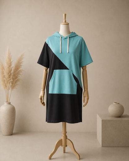 Poncho Peignoir Surf à Capuche Microfibre – Séchage Rapide Chaud, Adulte