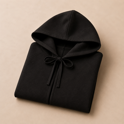 Cape Poncho Femme Gothique à Capuche – Cape Médiévale Streetwear Drapée