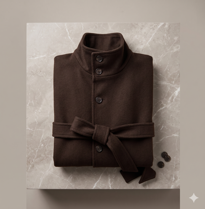 Poncho Manteau Femme Vintage à Carreaux – Cape Chaude Bohème Mi-Saison