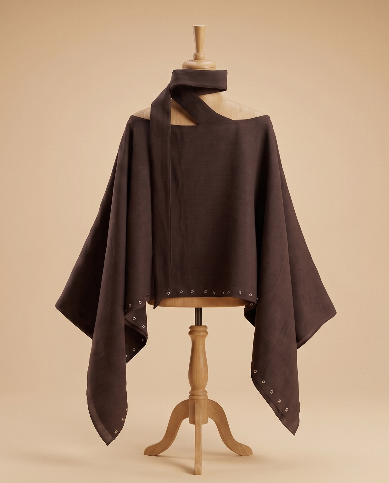 Poncho Cape Femme d'Été à Rivets – Cache-Maillot Léger Plage & Festival
