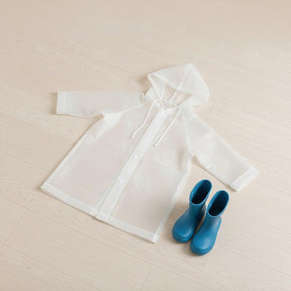 🛒 Imperméable jetable pour enfants, combinaison longue, adapté aux enfants portant des sacs d'école, poncho de pluie long