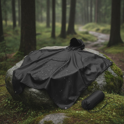 Manteau imperméable d'extérieur 3 en 1, manches à capuche, Poncho de pluie imperméable pour moto, Camping, randonnée, voyage, vêtements de pluie