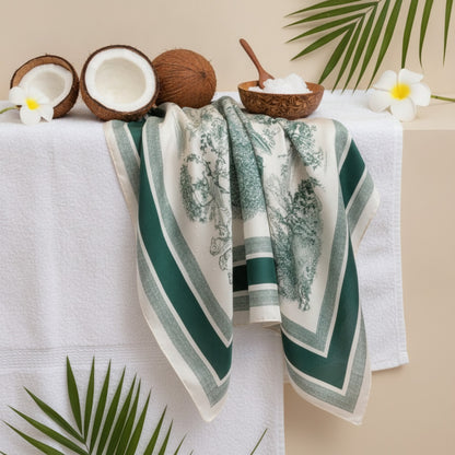 Écharpe en satin de soie pour femmes, enveloppe multidirectionnelle, voile de soleil et paréo de plage UPF 50+, châle de couverture léger