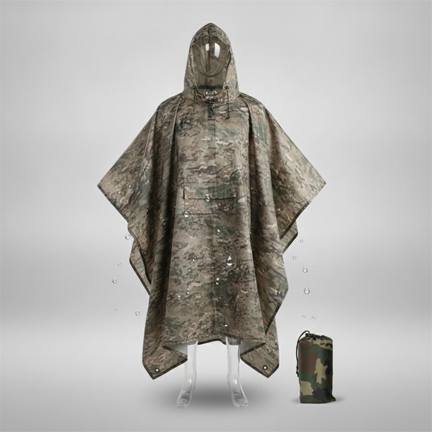 Homme militaire imperméable fermeture éclair camouflage imperméable imperméable manteau de pluie hommes imperméable femmes auvent la pluie moto Poncho de pluie