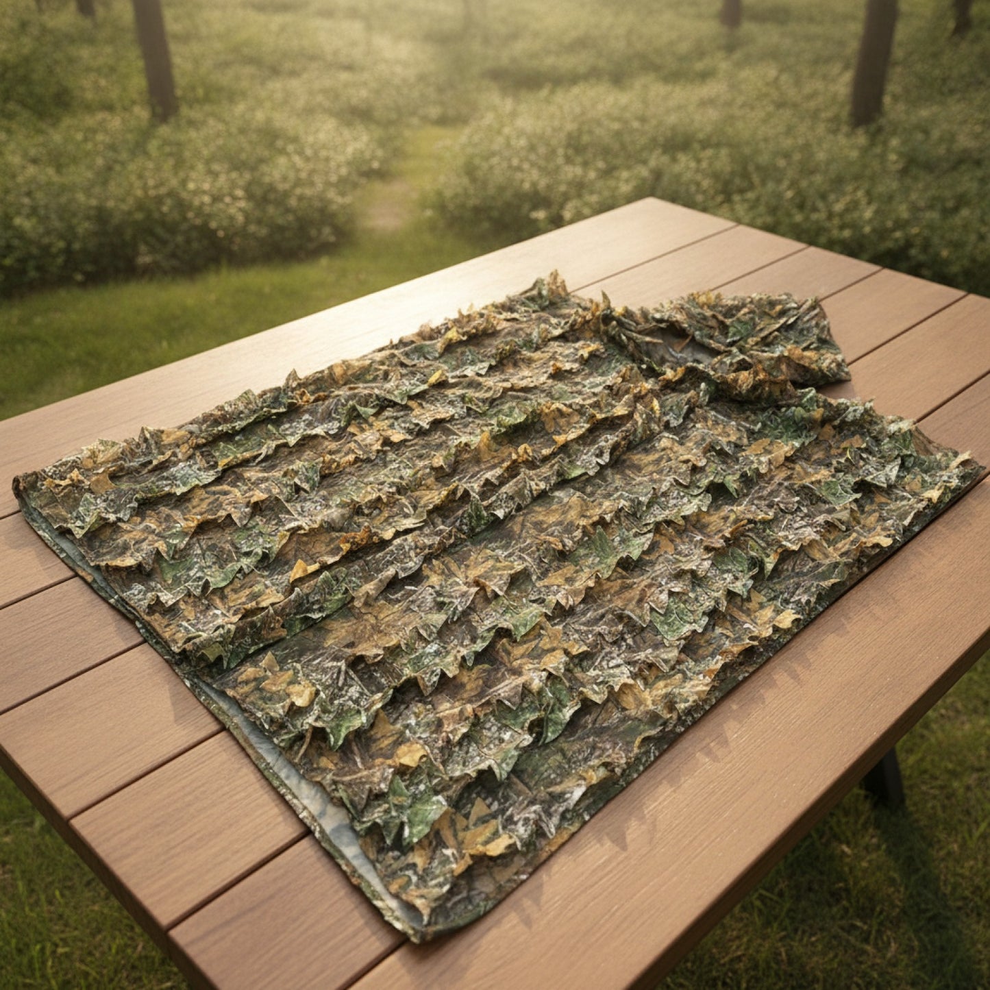 CamSolomon-Poncho de feuilles 3D réalistes, olympiques furtifs Everak, terre de calcul en plein air, vêtements de jeu CS pour la chasse, le tir