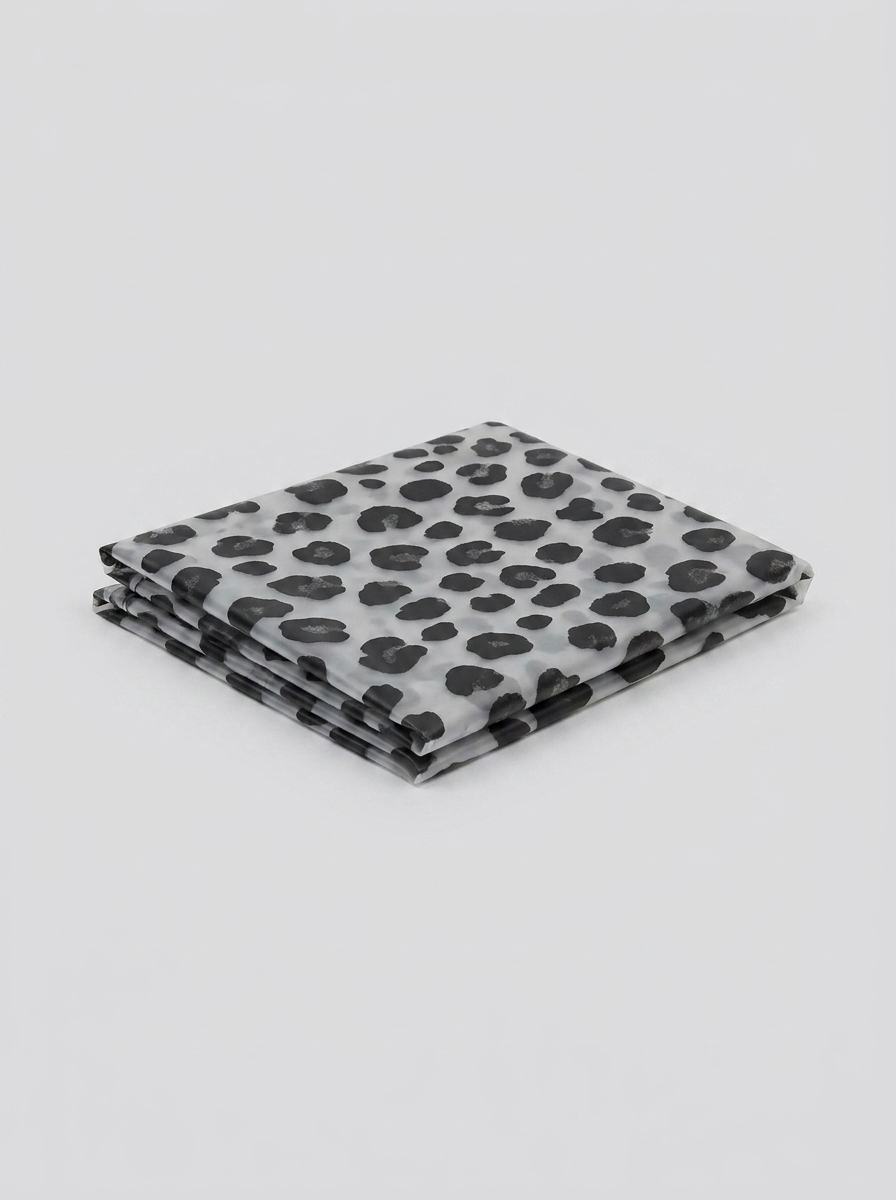 Poncho de Pluie Pliable Léopard – Imperméable à Capuche, Compact EVA