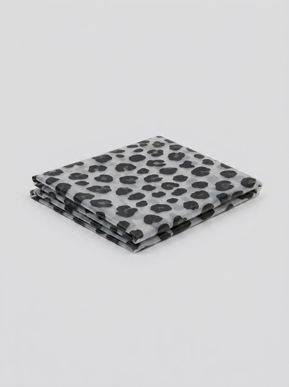 Poncho de Pluie Pliable Léopard – Imperméable à Capuche, Compact EVA