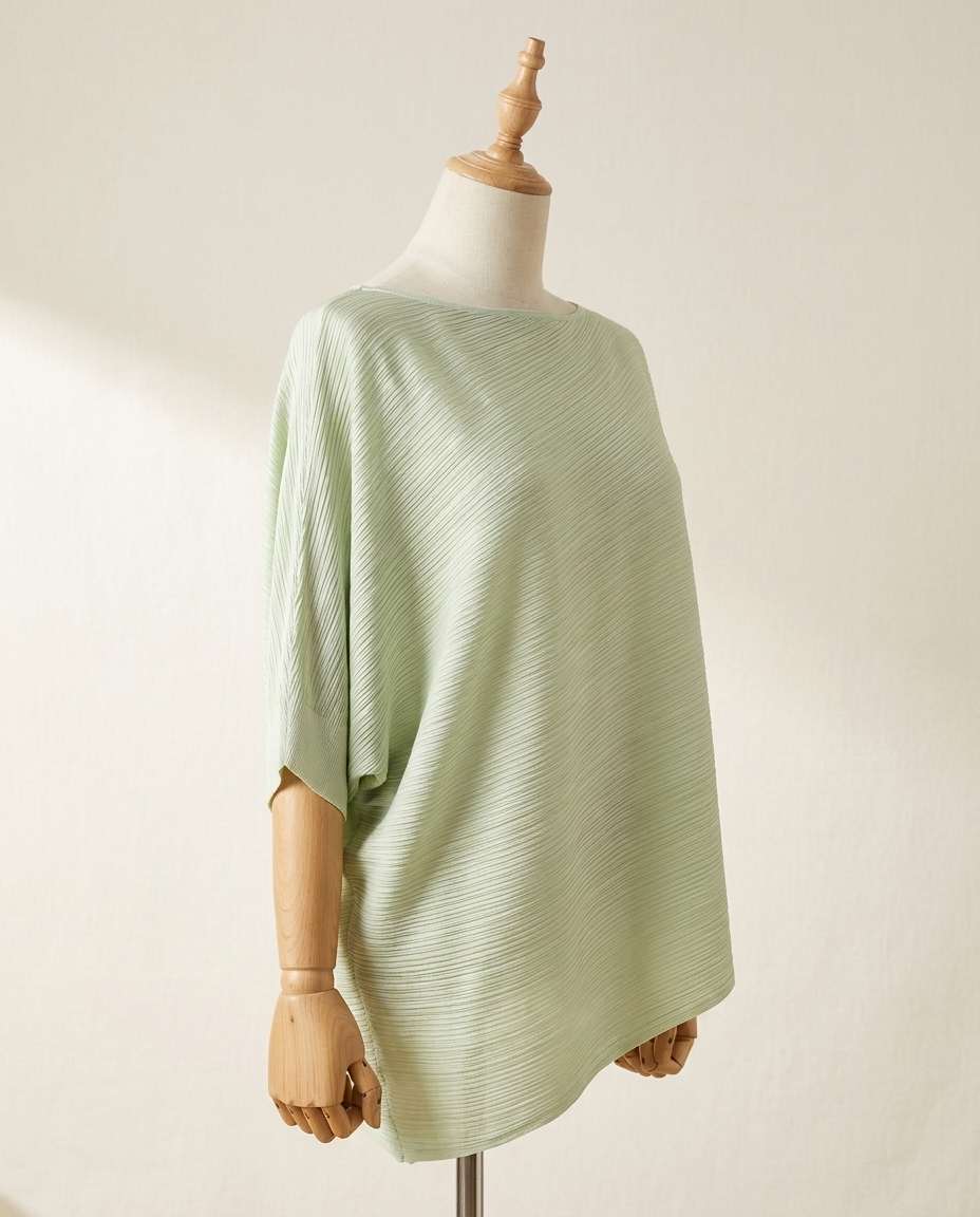 Poncho Châle Femme en Soie Glacée – Cape Fluide Élégante Soirée