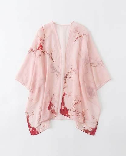 Poncho Femme Été Anti-UV Pare-Soleil – Cape Légère Plage & Jardin