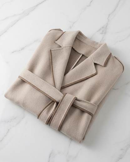 Poncho Cape Femme en Laine Douce – Chaude et Élégante Mi-Saison