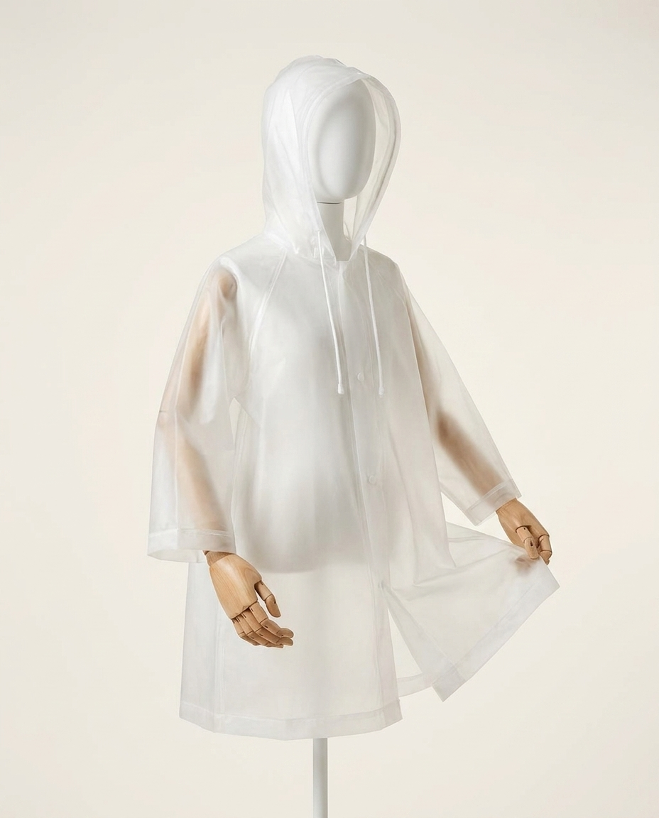 Poncho de Pluie Enfant Intégral à Capuche – Imperméable École & Sorties