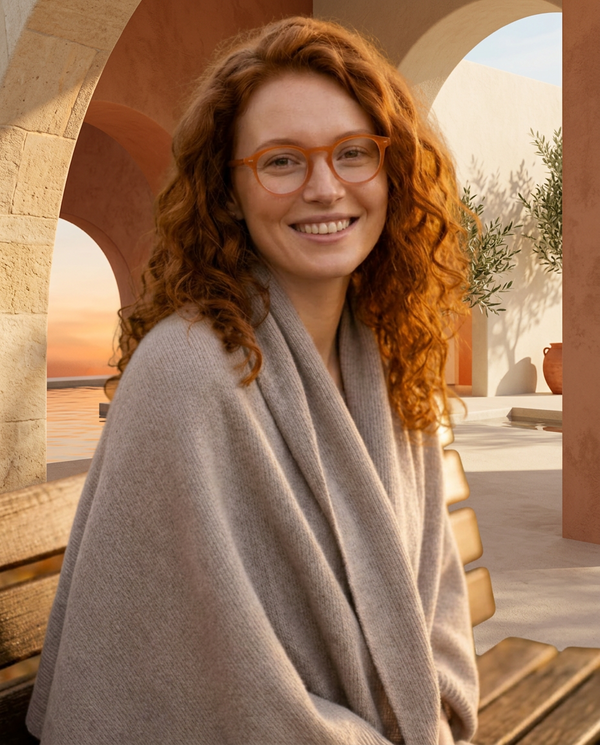 Poncho Châle Femme en Laine – Cape Écharpe Chaude Polyvalente Hiver