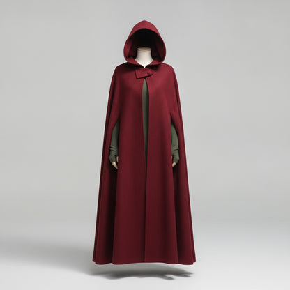 ZANZEA – manteau à capuche en laine mélangée pour femme, manteau à capuche, Poncho chaud, vestes de Cosplay, coupe-vent, automne